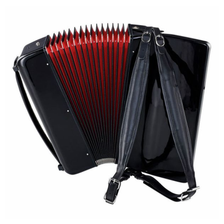 Acordeon Startone Piano Accordion 72 Black