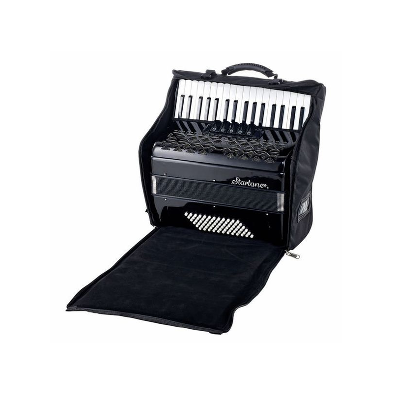 Acordeon Startone Piano Accordion 72 Black