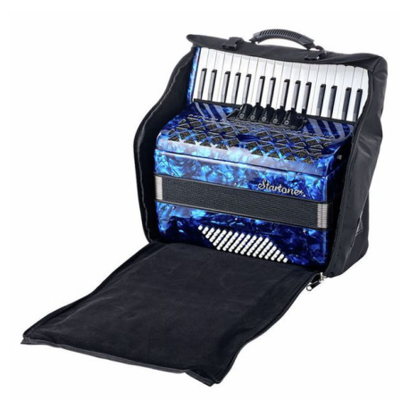Acordeon Startone Piano Accordion 72 Black