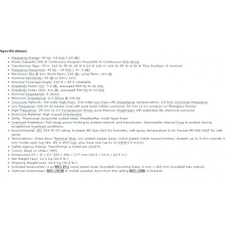 Boxa JBL Control 29AV-1