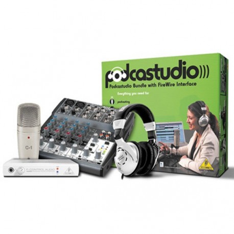 Set podcasting/inregistrare Behringer PODCASTUDIO FIREWIRE