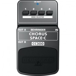 Efect pentru pedala Behringer CHORUS SPACE-C CC300