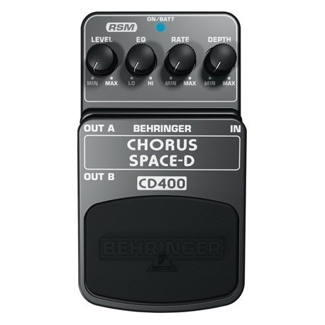 Efect pentru pedala Behringer CHORUS SPACE-D CD400