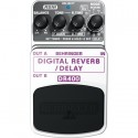 Efect pentru pedala Behringer DIGITAL REVERB/DELAY DR400