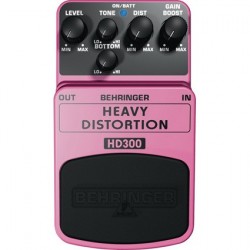 Efect pentru pedala Behringer HEAVY DISTORTION HD300