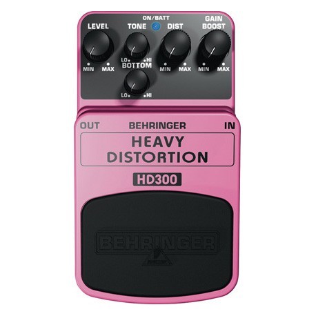 Efect pentru pedala Behringer HEAVY DISTORTION HD300