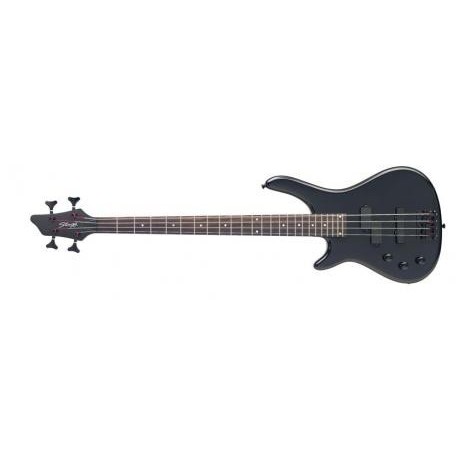 Chitara bas tip Fusion pentru stangaci Stagg BC300LH-BK