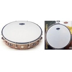Tamburina din plastic Stagg TAB-112P/WD
