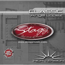 Set corzi nylon chitara clasica tensiune mare Stagg CL-HT-AL