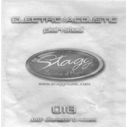 Coarda chitara electrica/acustica Stagg PLS-011