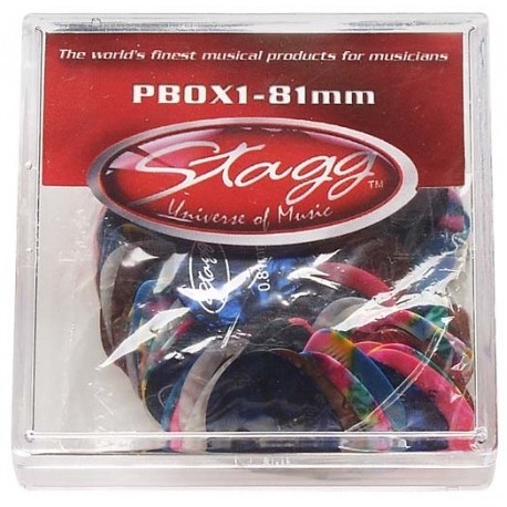 Set pene chitara Stagg PBOX1-81