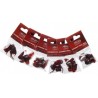 Finger picks plastic Stagg FPS-L