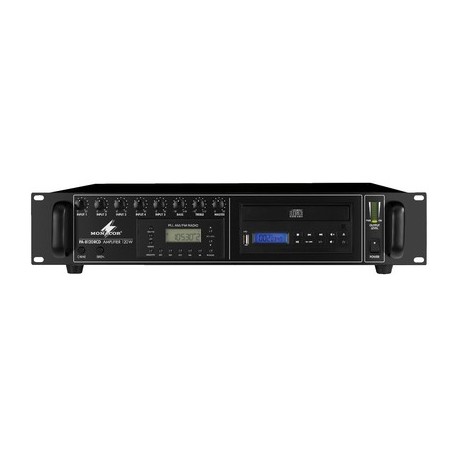 Amplificator-CD player Monacor PA-8120RCD