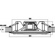 Difuzor 100V Monacor EDL-620