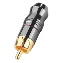 High-end RCA Plugs Monacor T-723G