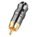 High-end RCA Plugs Monacor T-723G