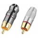 High-end RCA Plugs Monacor T-723G