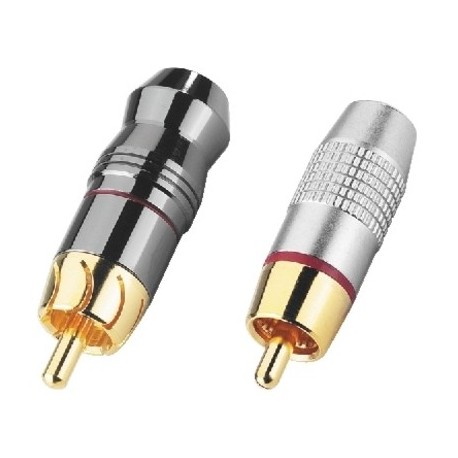 High-end RCA Plugs Monacor T-723G