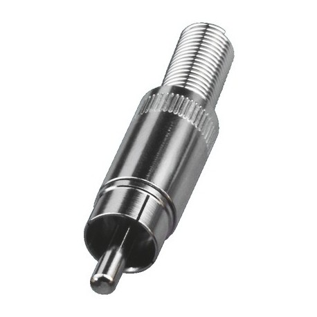 Conector RCA cablu Monacor T-700