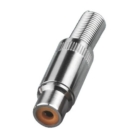 Conector RCA cablu Monacor T-702