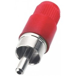 Conector RCA cablu Monacor T-700G/RT