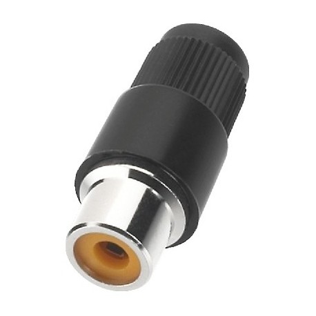 Conector RCA mama Monacor T-702G/SW