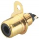 Conector RCA de sasiu Monacor T-706G