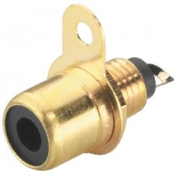 Conector RCA de sasiu Monacor T-706G