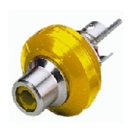 Conector RCA de sasiu Monacor T-706NI/GE