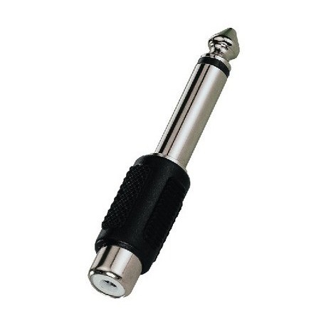 Adaptor Jack 6.3 tata mono - RCA mama Monacor NTA-175