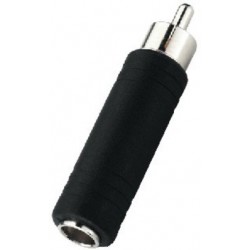 Adaptor Jack 6.3 mama stereo - RCA tata Monacor NTA-185