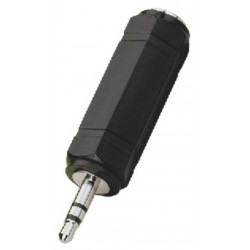 Adapter 3.5mm plug-6.3mm inline jack Monacor HA-36