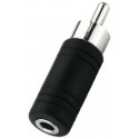 Adaptor Jack 3.5 mama mono - RCA tata Monacor NTA-193