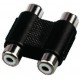 Adaptor 2 x RCA mama - 2 x RCA mama Monacor NTA-102