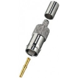 BNC crimp inline jacks Monacor BNC-88/UCR