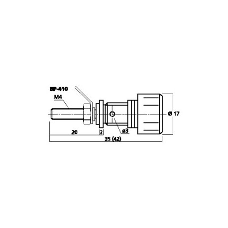 Set poli terminali Monacor BP-410
