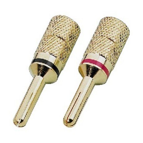 Set conectori cablu pentru boxe Monacor SPC-425/B