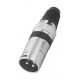 Conector XLR tata Stage Line XLR-207P/SW