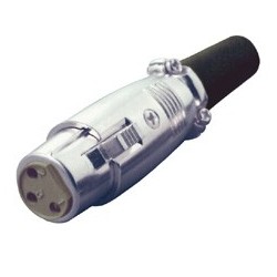 Conector XLR mama Sal S 24