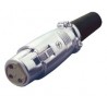 Conector XLR mama Sal S 24