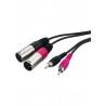Cablu audio 2 RCA tata la 2 XLR tata Stage Line MCA-127P