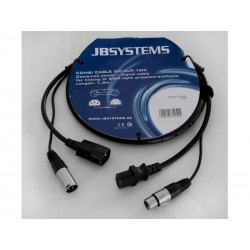 Cablu combi IEC - XLR, 1,3 m Jb Systems 1255