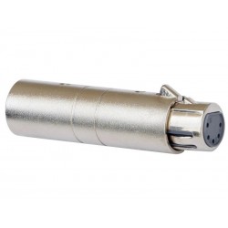 Adaptor XLR tata 3 pini - XLR mama 5 pini Jb Systems 1277