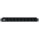 Rack-mount power strip Monacor RCS-92/SW