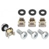 Set suruburi si piulite boxe Monacor MZF-8648