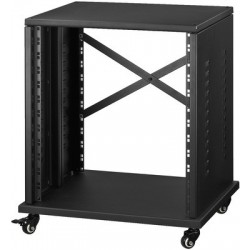 Studio rack for 482mm (19") units, 12 RS Stage Line RACK-12F