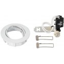 Flush-mount lights Monacor HLE-226/WS