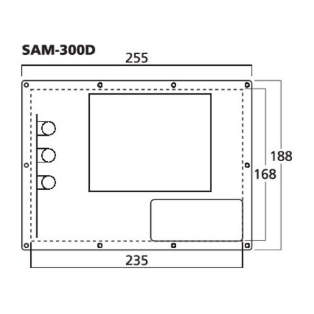 Modul amplificare subwoofer Monacor SAM-300D