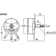 Atenuator boxe Monacor AT-62H