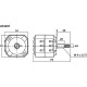 Atenuator boxe Monacor AT-52ST